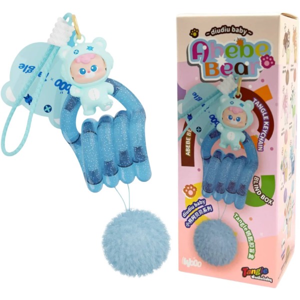 Фото - Коллекционная фигурка Tangle diudiu baby Abebe Bear (HWTANGLEDDP01)