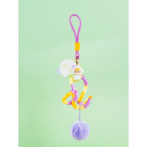 Фото - Коллекционная фигурка Tangle diudiu baby Abebe Bear (HWTANGLEDDP01)