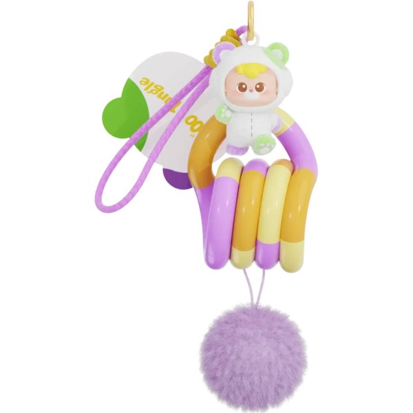 Фото - Коллекционная фигурка Tangle diudiu baby Abebe Bear (HWTANGLEDDP01)