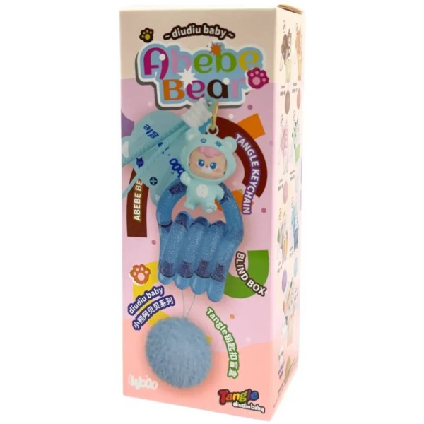 Фото - Коллекционная фигурка Tangle diudiu baby Abebe Bear (HWTANGLEDDP01)