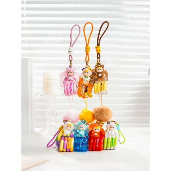 Фото - Коллекционная фигурка Tangle diudiu baby Abebe Bear (HWTANGLEDDP01)