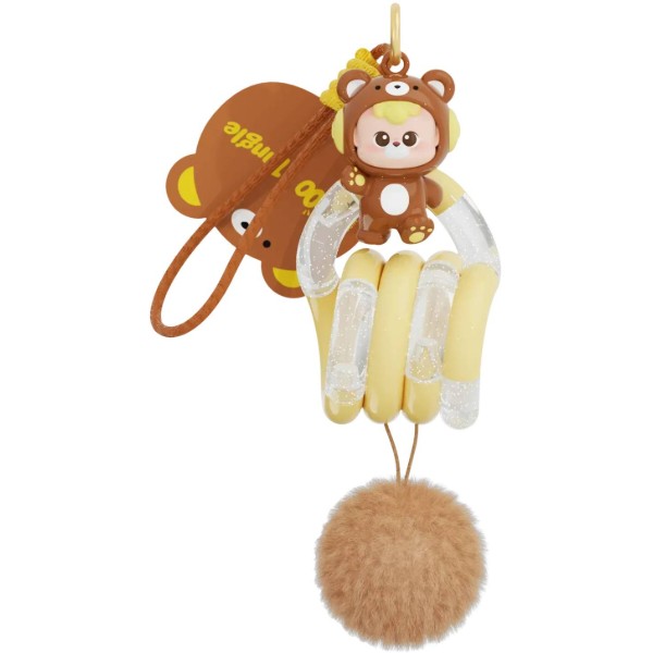 Фото - Коллекционная фигурка Tangle diudiu baby Abebe Bear (HWTANGLEDDP01)