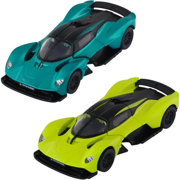 Фото - Автотранспорт TechnoDrive ASTON MARTIN VALKYRIE 2024 зелений/жовтий в асортименті (250951)