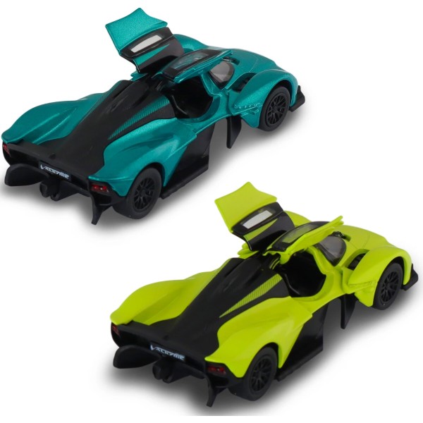 Фото - Автотранспорт TechnoDrive ASTON MARTIN VALKYRIE 2024 зелений/жовтий в асортименті (250951)