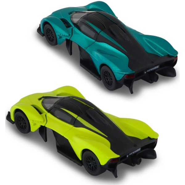 Фото - Автотранспорт TechnoDrive ASTON MARTIN VALKYRIE 2024 зелений/жовтий в асортименті (250951)