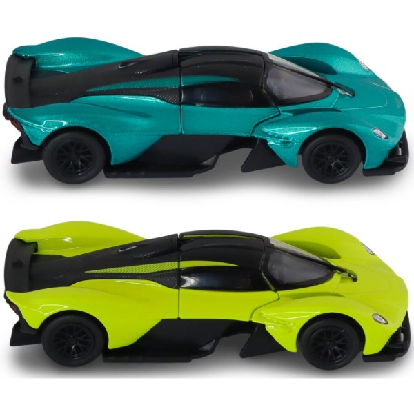 Фото - Автотранспорт TechnoDrive ASTON MARTIN VALKYRIE 2024 зелений/жовтий в асортименті (250951)