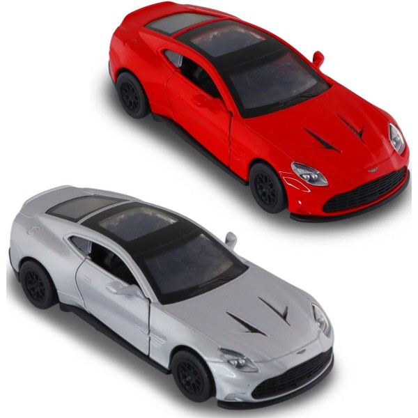 Фото - Автотранспорт TechnoDrive ASTON MARTIN VANQUISH красный/серебристый в ассортименте (250952)