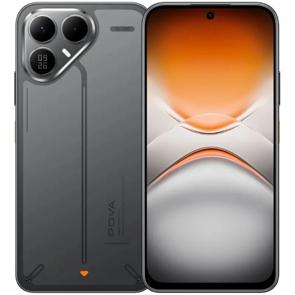Фото - Смартфон Tecno POVA 8 5G 8/256Gb Graphite Black