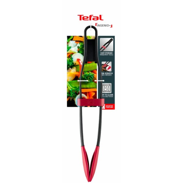Фото - Щипцы кухонные Tefal K1991334 Ingenio+, длинные