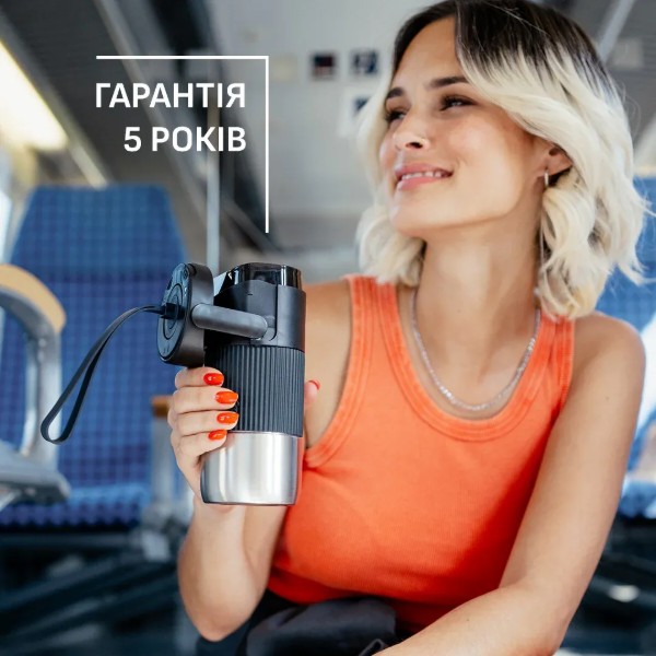 Фото - Термокружка Tefal N2190110 BeYou Flip Lid 0,36 л чёрная