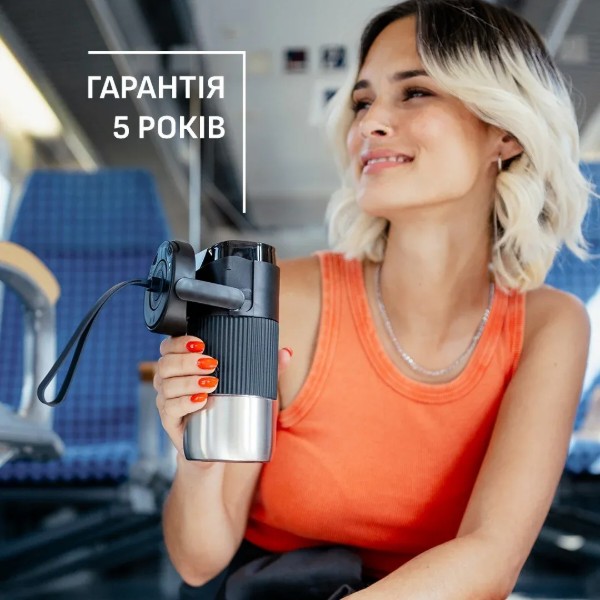 Фото - Термокружка Tefal N2190310 BeYou Flip Lid 0,36 л оранжевая