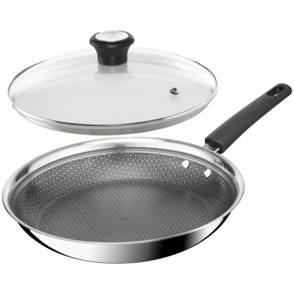 Фото - Сковорода универсальная Tefal SET_E3410655 EMOTION+ POWER 28 см, с кр