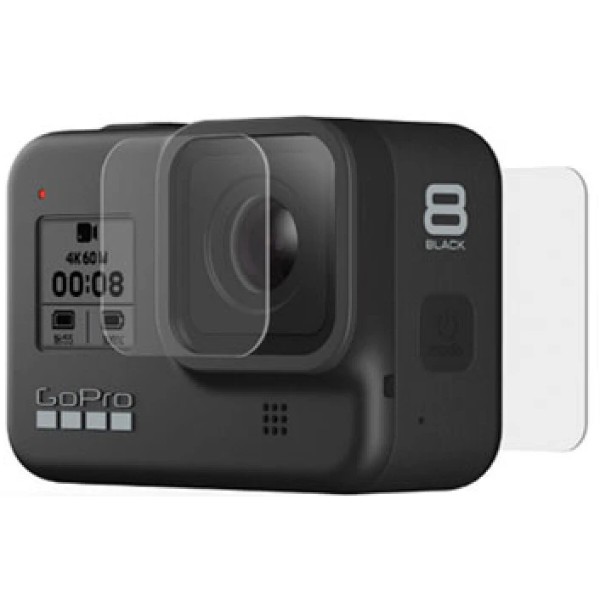 Фото - Захист на лінзу для екшн-камери GoPro Tempered Glass Lens+Screen Protectors (AJPTC-001)