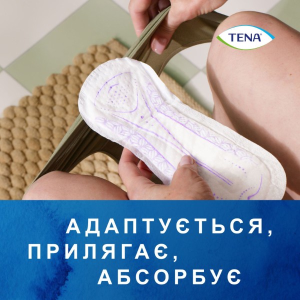 Фото - Прокладки урологічні для жінок Tena Lady Slim Mini Plus 16 шт. (7322540852868)