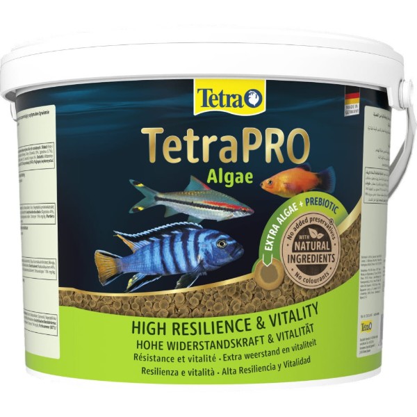 Фото - Корм для риб Tetra Pro Algae Multi-Crisps для травоїдних з овочами чіпси 10 л 1.9 кг (4004218138827) Фото - Корм для риб Tetra Pro Algae Multi-Crisps для травоїдних з овочами чіпси 10 л 1.9 кг (4004218138827)