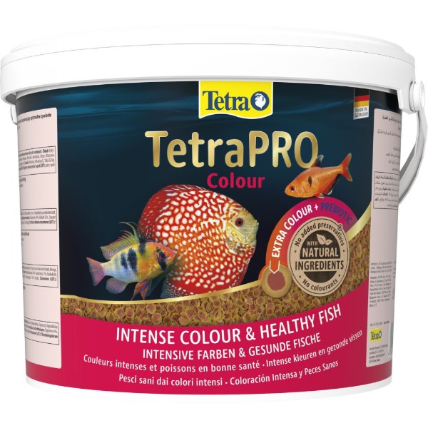 Фото - Корм для рыб Tetra Pro Colour Multi-Crisps для аквариумных для яркой окраски чипсы 10 л 2.1 кг (4004218140516)
