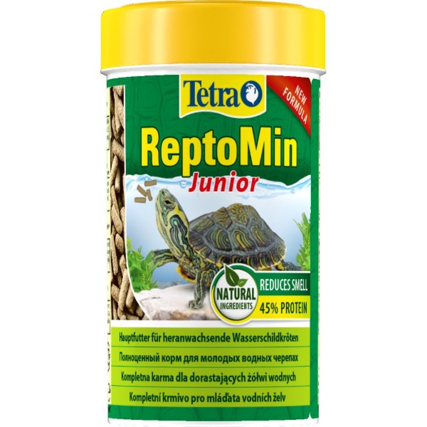 Фото - Корм для рептилій Tetra ReptoMin Junior 30 г/ 100 мл (4004218815025)