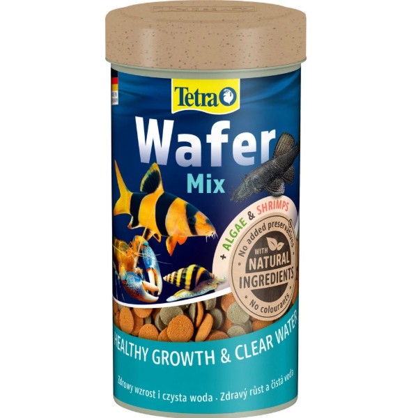 Фото - Корм для риб Tetra Wafer Mix для акваріумних донних таблетки 119 г (4004218128996)