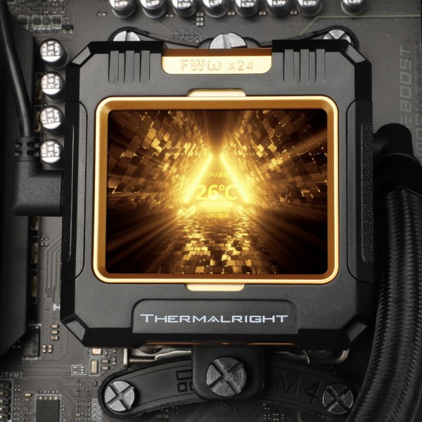 Фото - Водяная система охлаждения Thermalright Frozen Warframe 360 X Black