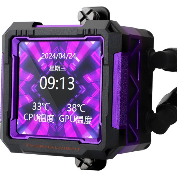 Фото - Водяная система охлаждения Thermalright Frozen Warframe Pro 360 ARGB Black