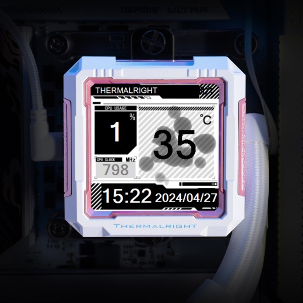 Фото - Водяна система охолодження Thermalright Frozen Warframe Pro 360 ARGB Mew