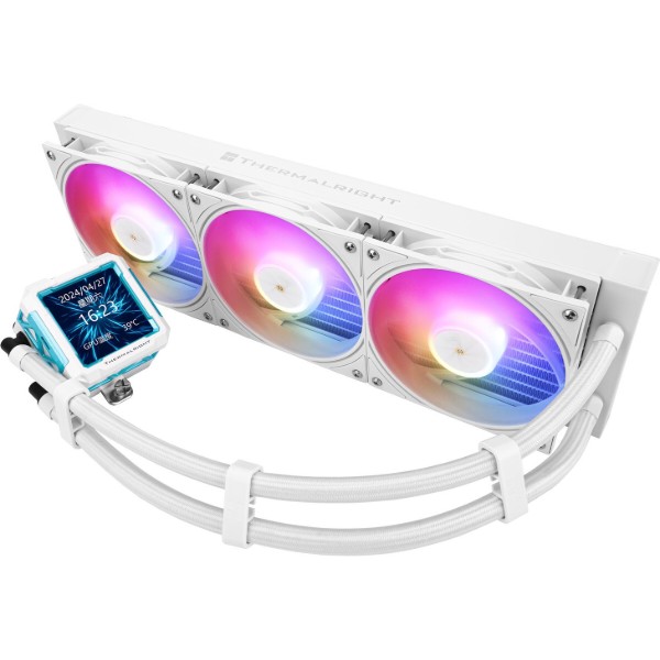 Фото - Водяна система охолодження Thermalright Frozen Warframe Pro 360 ARGB White