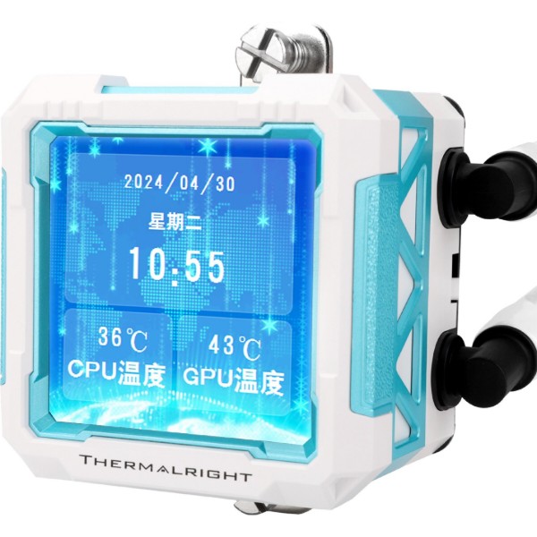 Фото - Водяна система охолодження Thermalright Frozen Warframe Pro 360 ARGB White