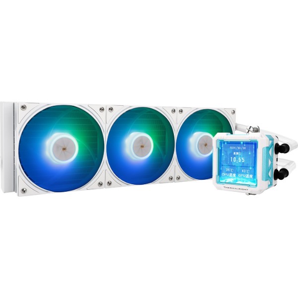 Фото - Водяна система охолодження Thermalright Frozen Warframe Pro 360 ARGB White