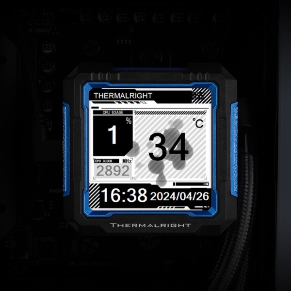 Фото - Водяна система охолодження Thermalright Frozen Warframe Pro 360 Black