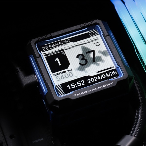 Фото - Водяна система охолодження Thermalright Frozen Warframe Pro 360 Black
