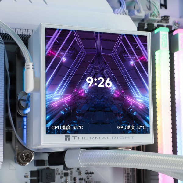 Фото - Водяная система охлаждения Thermalright Hyper Vision 360 ARGB White