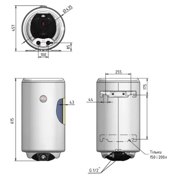 Фото - Водонагрівач Thermo Alliance Spectra SV0504416D
