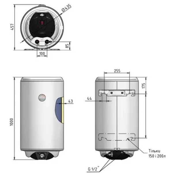 Фото - Водонагрівач Thermo Alliance Spectra SV1004420D