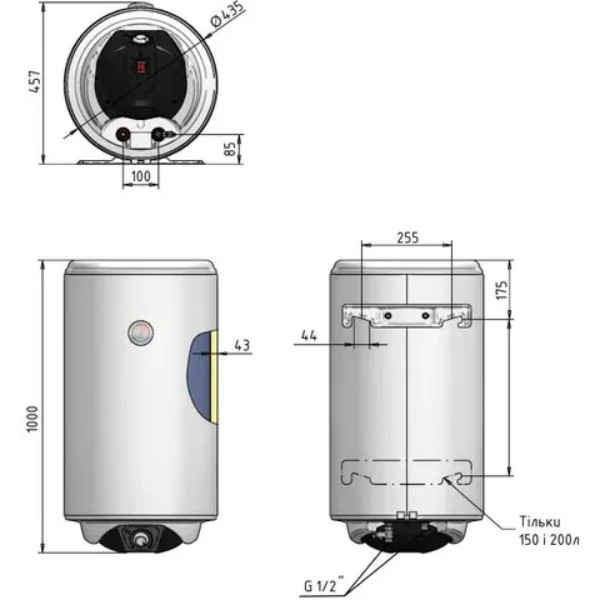 Фото - Водонагрівач Thermo Alliance Spectra SV1004420W