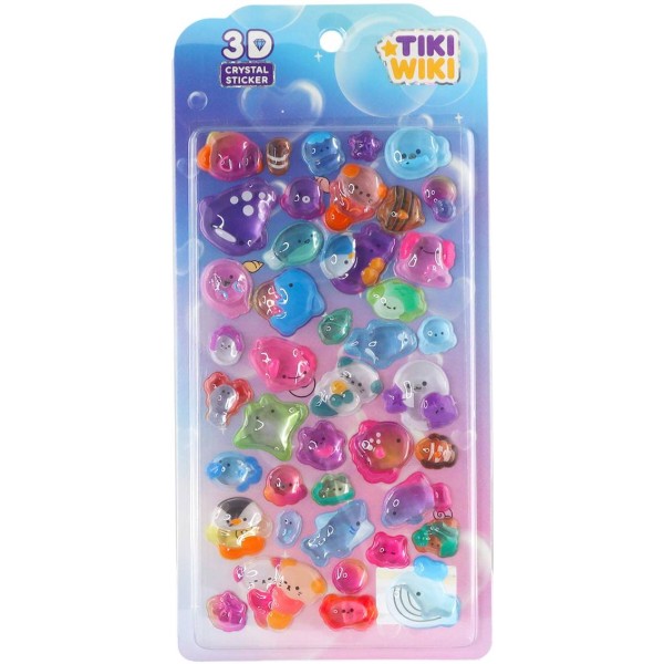 Фото - Наклейки Tiki Wiki серии Crystal – ТИКИ ОКЕАН S2 (25ESE009-04)