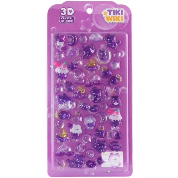 Фото - Наклейки Tiki Wiki серии Crystal – ТИКИ ЗВЕЗДНЫЕ СНЫ (25ESE009-07)