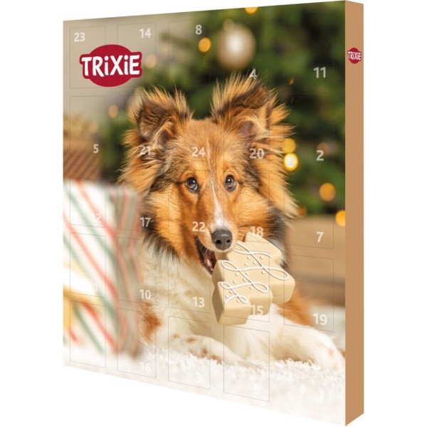 Фото - Адвент-календар ласощів для собак Trixie Різдвяний 30х34х3.5 см (4011905092683)