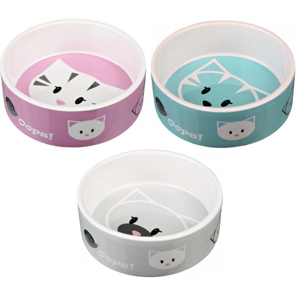 Фото - Миска для животных Trixie для кошек Mimi 300 мл/12 см в ассортименте (4011905246505) Фото - Миска для животных Trixie для кошек Mimi 300 мл/12 см в ассортименте (4011905246505)