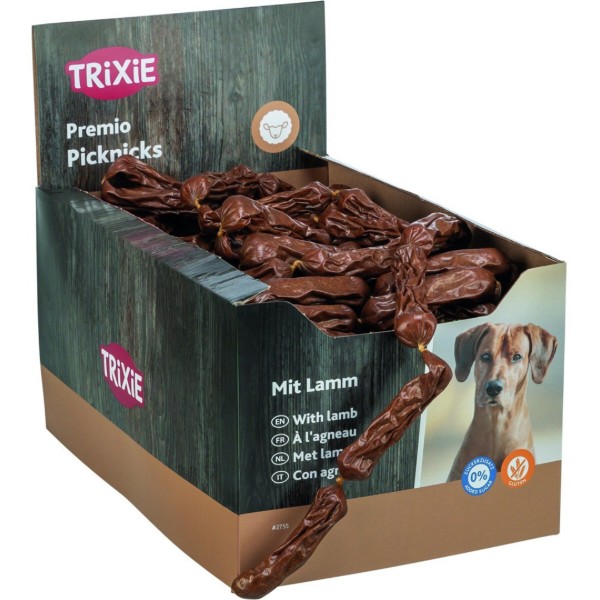 Фото - Лакомство для собак Trixie Premio Picknicks Сосиски с ягненком 8 г 200 шт. (4011905275512)