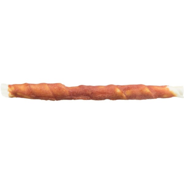 Фото - Ласощі для собак Trixie Denta Fun Rolls with Duck Паличка для чищення зубів з качкою 28 см 250 г 3 шт. (4011905313740)