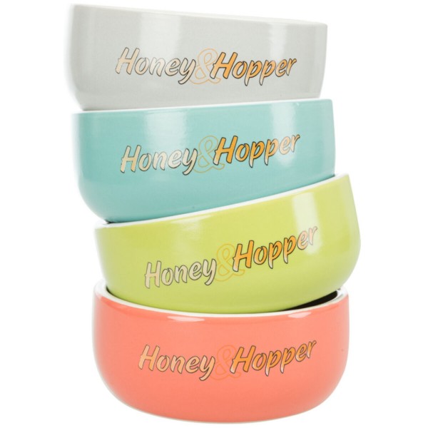 Фото - Миска для тварин Trixie HoneyHopper для гризунів 250 мл 11 см в асортименті (4011905608082)