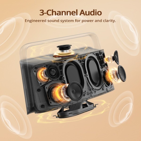 Фото - Портативная акустика Tronsmart Fiitune X30 Black