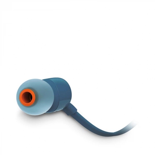 Фото - Наушники вкладыши проводные JBL Tune 110 Eco Blue (JBLT110BLUE)