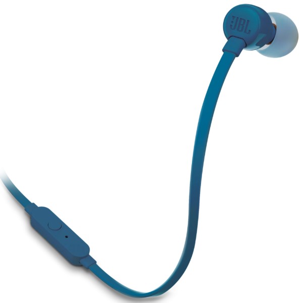 Фото - Наушники вкладыши проводные JBL Tune 110 Eco Blue (JBLT110BLUE)