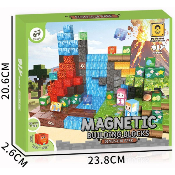 Фото - Магнітний конструктор U-CUBE 103 деталей (2024)