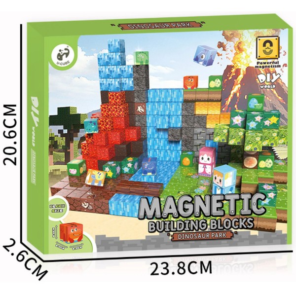 Фото - Магнітний конструктор U-CUBE 93 деталей (2022)