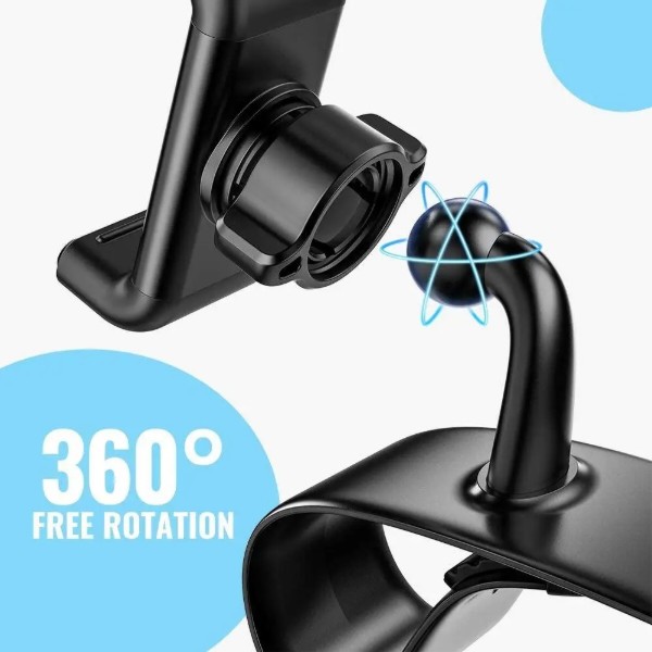 Фото - Автотримач UGREEN LP189 Dashboard Snap Clip Phone Holder Black (60796)