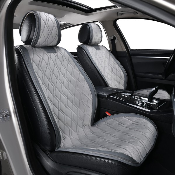 Фото - Накидка на спинку переднего сиденья автомобиля Winso Pro PRESTIGE Grey 2 шт. (410210)