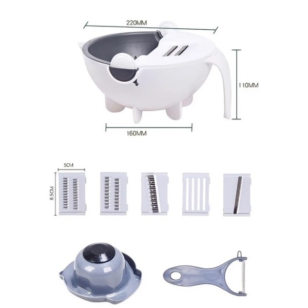 Фото - Овощерезка UFT VC2 Vegetable Cutter с дуршлагом (UFTVC2)