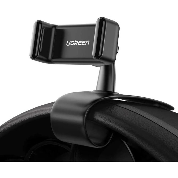 Фото - Автотримач UGREEN LP189 Dashboard Snap Clip Phone Holder Black (60796)